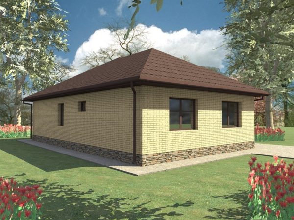 11. Проект дома B-302 Екстерьер Проект дома B-302 - фото 11