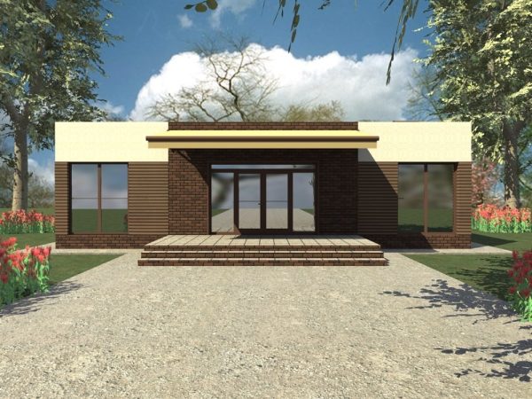 3. Проект дома B-303 Екстерьер Проект дома B-303 - фото 3