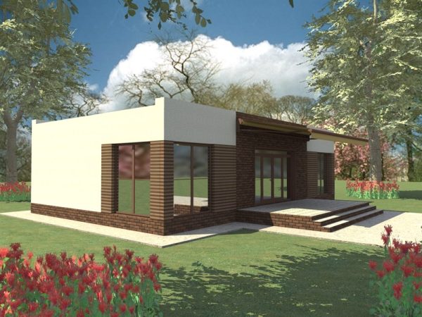 14. Проект дома B-303 Екстерьер Проект дома B-303 - фото 14