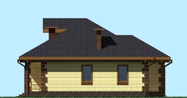 2. Проект дома B-304 Екстерьер Проект дома B-304 - фото 2