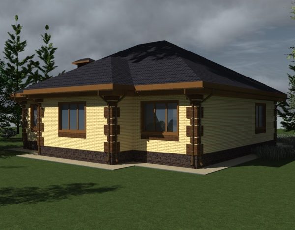 3. Проект дома B-304 Екстерьер Проект дома B-304 - фото 3