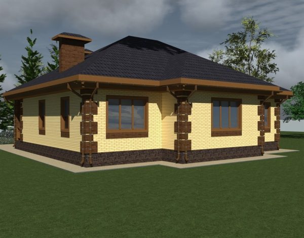 6. Проект дома B-304 Екстерьер Проект дома B-304 - фото 6