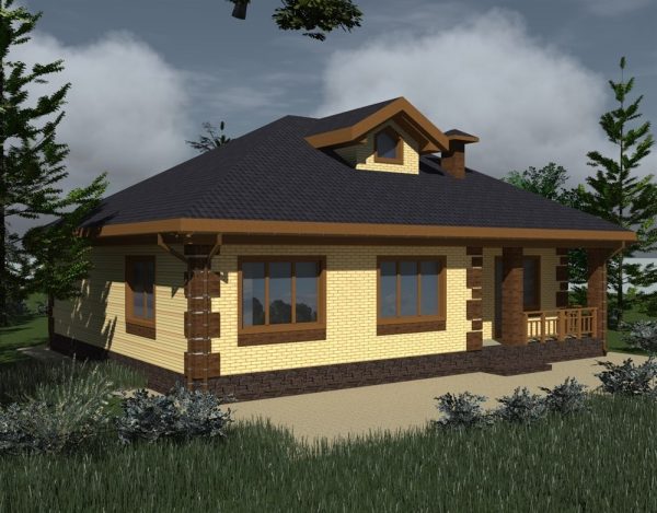 13. Проект дома B-304 Екстерьер Проект дома B-304 - фото 13