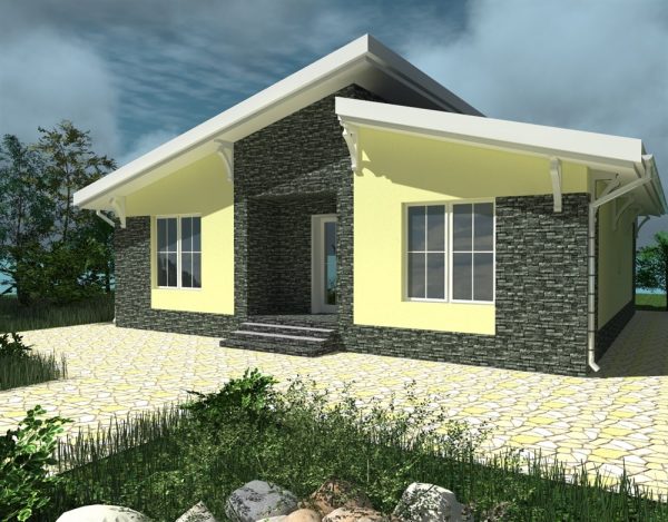 6. Проект дома B-305 Екстерьер Проект дома B-305 - фото 6