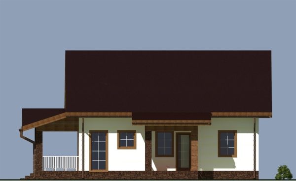 9. Проект дома B-306 Екстерьер Проект дома B-306 - фото 9