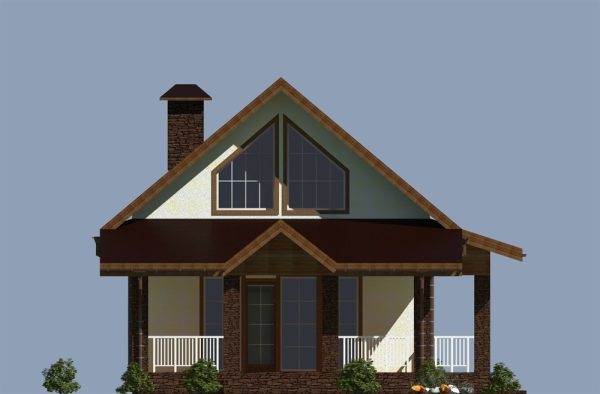 18. Проект дома B-306 Екстерьер Проект дома B-306 - фото 18