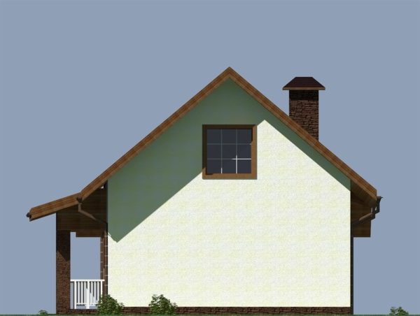 20. Проект дома B-306 Екстерьер Проект дома B-306 - фото 20