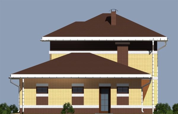 3. Проект дома B-307 Екстерьер Проект дома B-307 - фото 3