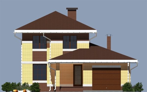 5. Проект дома B-307 Екстерьер Проект дома B-307 - фото 5