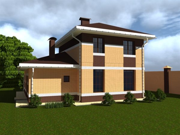 13. Проект дома B-307 Екстерьер Проект дома B-307 - фото 13