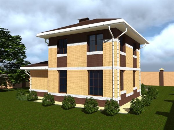 15. Проект дома B-307 Екстерьер Проект дома B-307 - фото 15