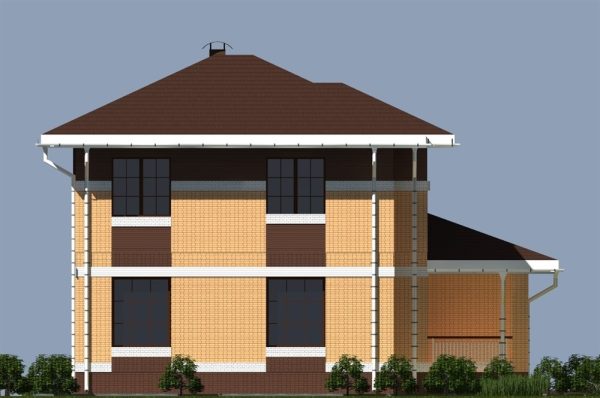 16. Проект дома B-307 Екстерьер Проект дома B-307 - фото 16