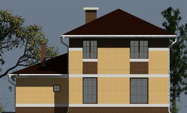 17. Проект дома B-308 Екстерьер Проект дома B-308 - фото 17