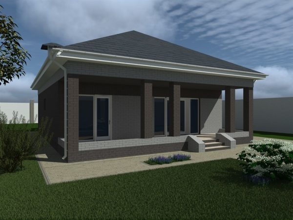 2. Проект дома B-309 Екстерьер Проект дома B-309 - фото 2