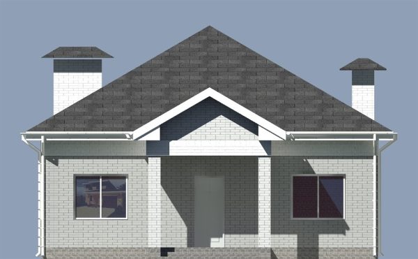 6. Проект дома B-309 Екстерьер Проект дома B-309 - фото 6