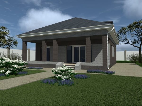 9. Проект дома B-309 Екстерьер Проект дома B-309 - фото 9