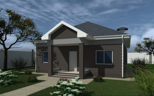 10. Проект дома B-309 Екстерьер Проект дома B-309 - фото 10