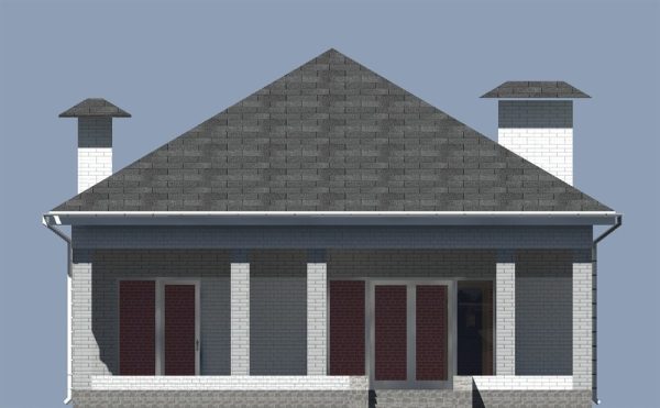 11. Проект дома B-309 Екстерьер Проект дома B-309 - фото 11