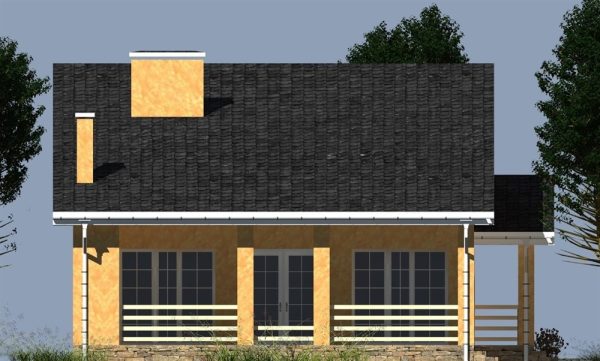 6. Проект дома B-310 Екстерьер Проект дома B-310 - фото 6