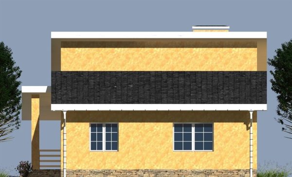 17. Проект дома B-310 Екстерьер Проект дома B-310 - фото 17