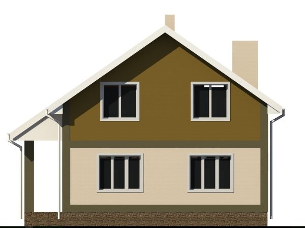 4. Проект дома B-311 Екстерьер Проект дома B-311 - фото 4