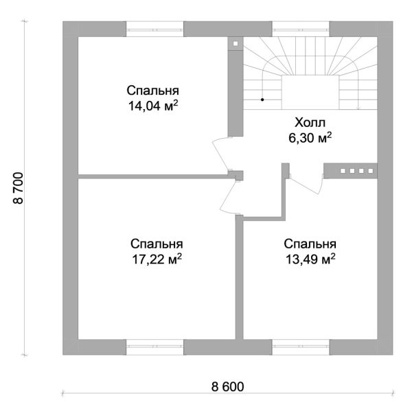 14. Проект дома B-311 Екстерьер Проект дома B-311 - фото 14
