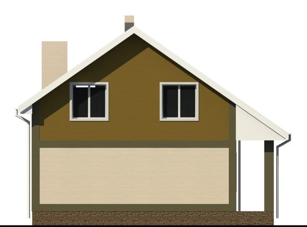 19. Проект дома B-311 Екстерьер Проект дома B-311 - фото 19