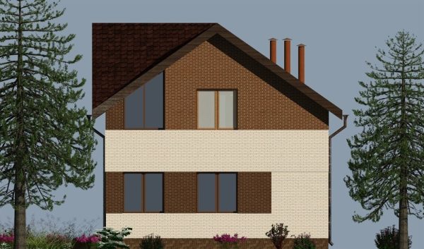 3. Проект дома B-313 Екстерьер Проект дома B-313 - фото 3