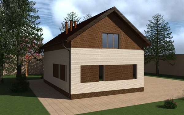 7. Проект дома B-313 Екстерьер Проект дома B-313 - фото 7