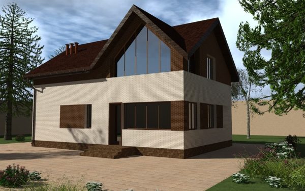 10. Проект дома B-313 Екстерьер Проект дома B-313 - фото 10