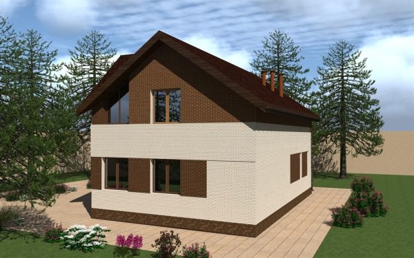 12. Проект дома B-313 Екстерьер Проект дома B-313 - фото 12