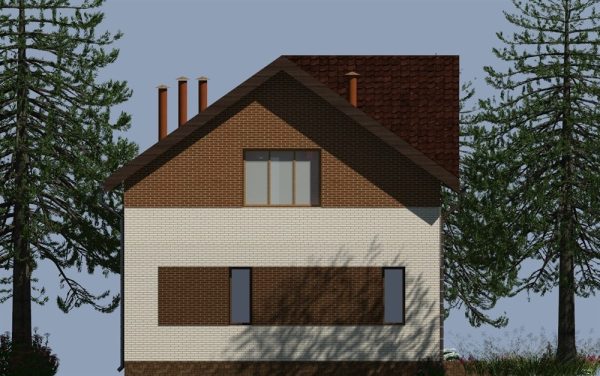 14. Проект дома B-313 Екстерьер Проект дома B-313 - фото 14