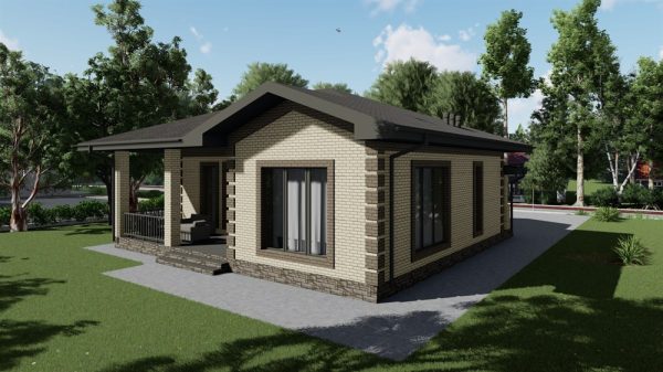 5. Проект дома B-314 Екстерьер Проект дома B-314 - фото 5