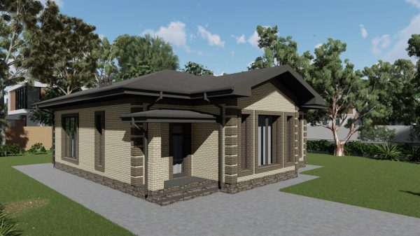 11. Проект дома B-314 Екстерьер Проект дома B-314 - фото 11