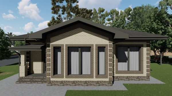 14. Проект дома B-314 Екстерьер Проект дома B-314 - фото 14