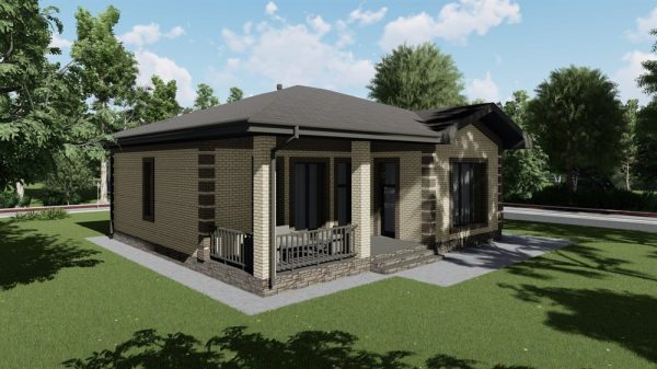 18. Проект дома B-314 Екстерьер Проект дома B-314 - фото 18