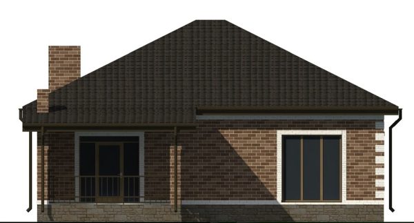 1. Проект дома B-315 Екстерьер Проект дома B-315 - фото 1