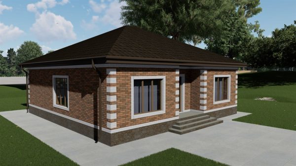 6. Проект дома B-315 Екстерьер Проект дома B-315 - фото 6