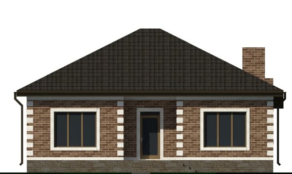 8. Проект дома B-315 Екстерьер Проект дома B-315 - фото 8