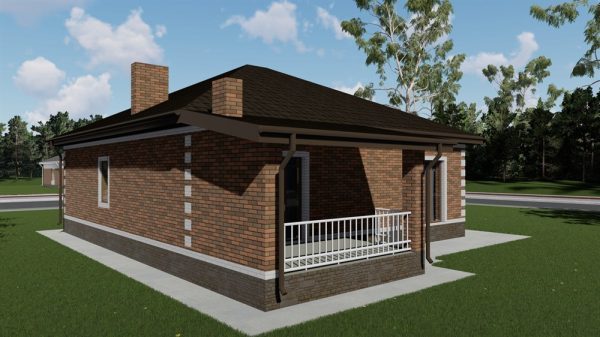 10. Проект дома B-315 Екстерьер Проект дома B-315 - фото 10