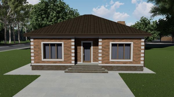 14. Проект дома B-315 Екстерьер Проект дома B-315 - фото 14