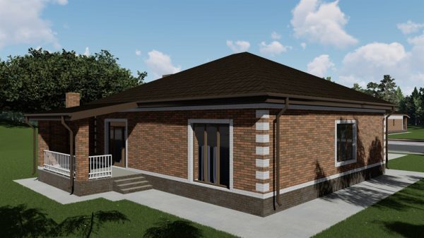 15. Проект дома B-315 Екстерьер Проект дома B-315 - фото 15