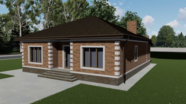 19. Проект дома B-315 Екстерьер Проект дома B-315 - фото 19