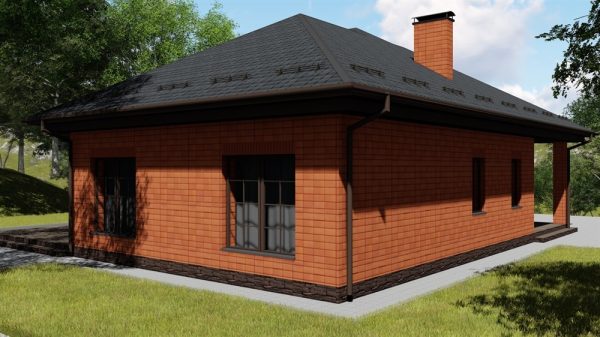 1. Проект дома C-007 Екстерьер Проект дома C-007 - фото 1