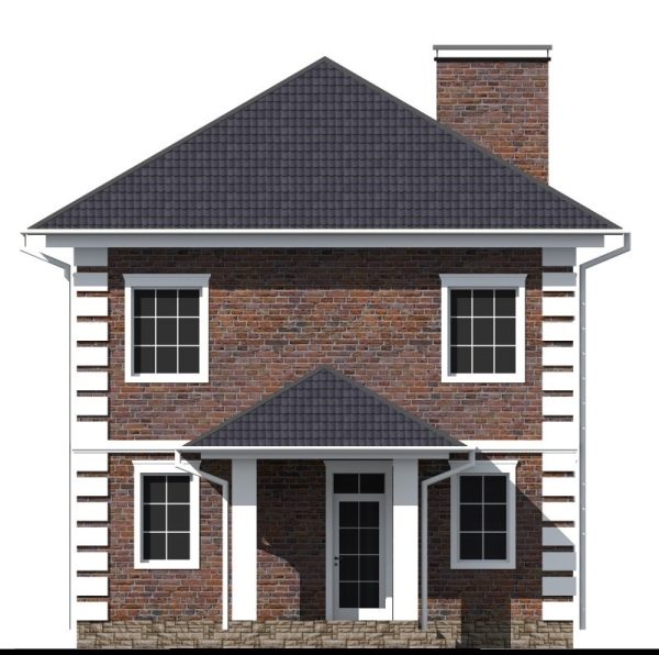 2. Проект дома C-017 Екстерьер Проект дома C-017 - фото 2