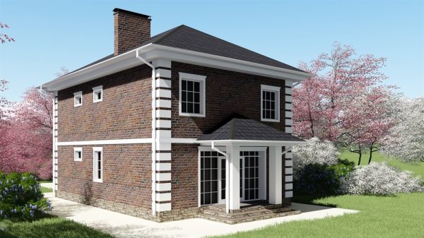 3. Проект дома C-017 Екстерьер Проект дома C-017 - фото 3