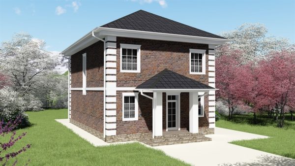 5. Проект дома C-017 Екстерьер Проект дома C-017 - фото 5