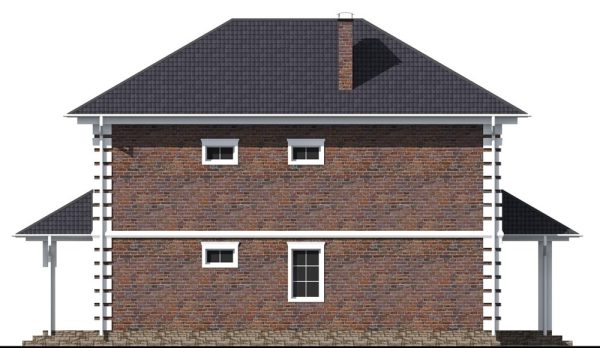 9. Проект дома C-017 Екстерьер Проект дома C-017 - фото 9