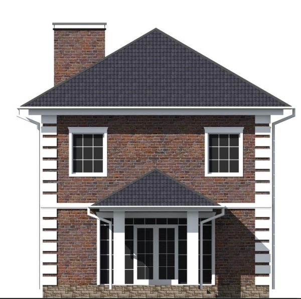 17. Проект дома C-017 Екстерьер Проект дома C-017 - фото 17