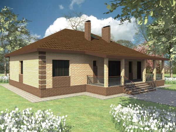 9. Проект дома C-019 Екстерьер Проект дома C-019 - фото 9